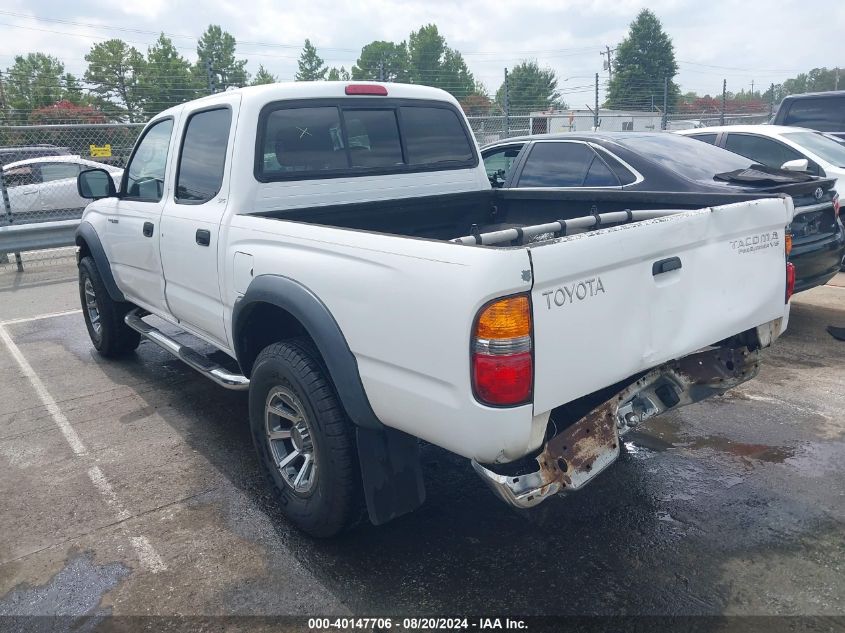 2002 Toyota Tacoma Prerunner V6 VIN: 5TEGN92N82Z122282 Lot: 40147706