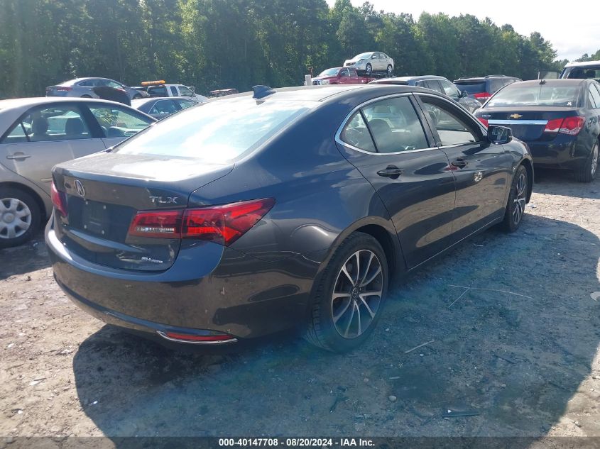 2015 Acura Tlx Tech VIN: 19UUB3F53FA004922 Lot: 40147708