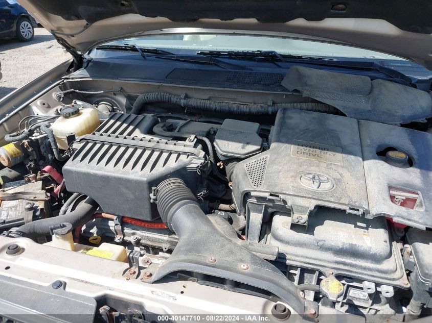 2007 Toyota Highlander Hybrid Limited V6 VIN: JTEEW21A470034150 Lot: 40147710