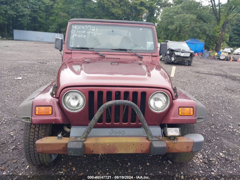 2001 Jeep Wrangler Sport VIN: 1J4FA49S61P337777 Lot: 40147721