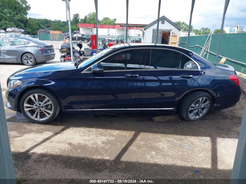 2018 Mercedes-Benz C 300 4Matic VIN: WDDWF4KB6JR326614 Lot: 40147722