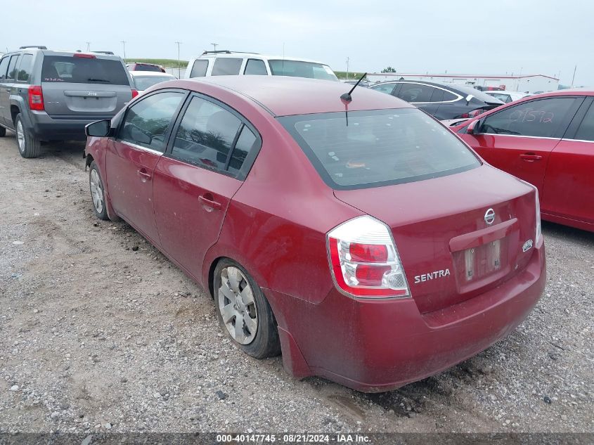 2008 Nissan Sentra 2.0 VIN: 3N1AB61E18L735910 Lot: 40147745