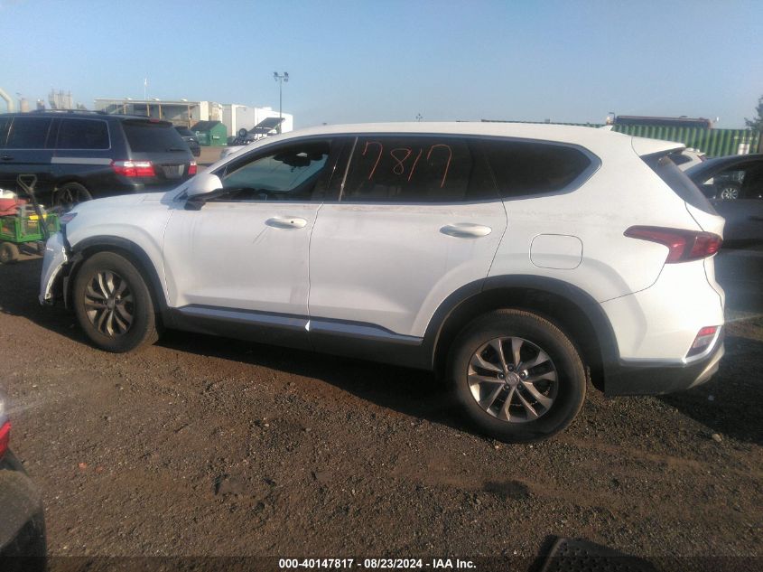 2020 Hyundai Santa Fe Sel VIN: 5NMS3CAD9LH173989 Lot: 40147817