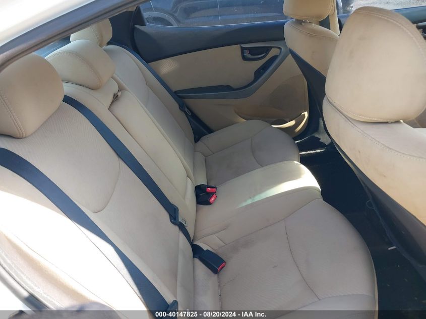 2011 Hyundai Elantra Gls VIN: 5NPDH4AE0BH006043 Lot: 40147825