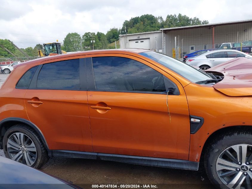 2021 Mitsubishi Outlander Sport Es/Se/Le/Be VIN: JA4ARUAU6MU016280 Lot: 40147834