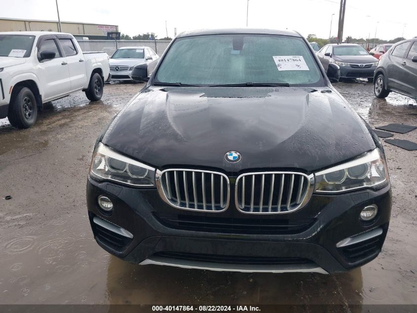 2018 BMW X4 xDrive28I VIN: 5UXXW3C51J0T82769 Lot: 40147864