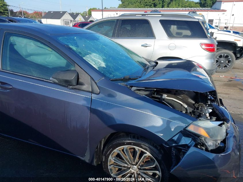 2015 Toyota Corolla S Plus VIN: 2T1BURHE7FC341153 Lot: 40147900