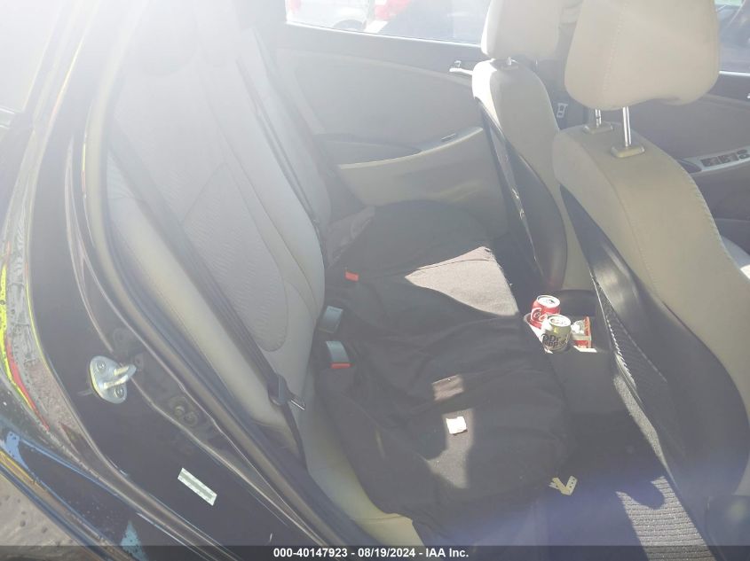 2014 Hyundai Accent Gls VIN: KMHCU4AE7EU773417 Lot: 40147923