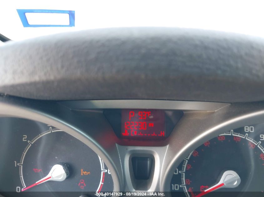 2013 Ford Fiesta Se VIN: 3FADP4EJXDM158747 Lot: 40147929