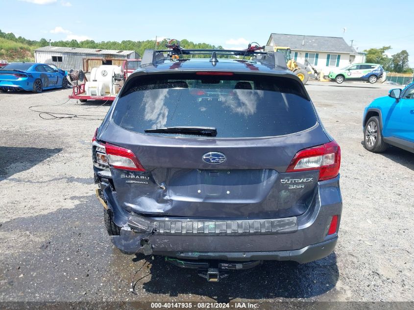 2017 Subaru Outback 3.6R Limited VIN: 4S4BSENC6H3208098 Lot: 40147935