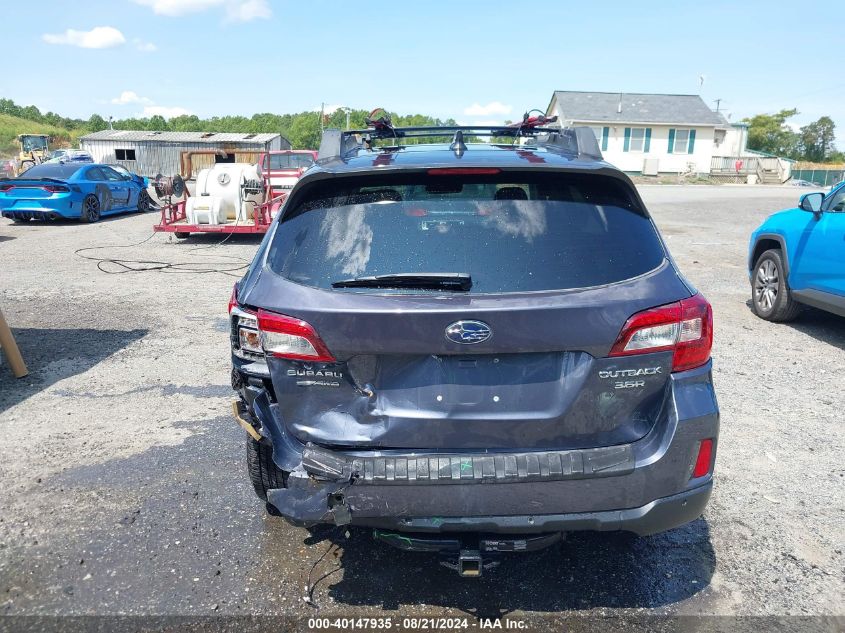 2017 Subaru Outback 3.6R Limited VIN: 4S4BSENC6H3208098 Lot: 40147935