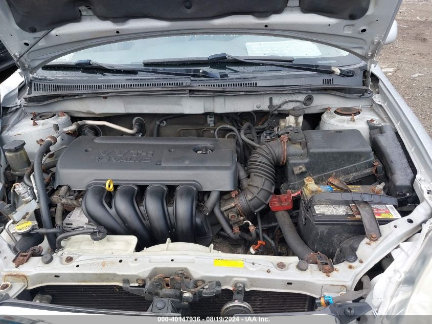 2008 Toyota Corolla Le VIN: 2T1BR32E38C921915 Lot: 40147936