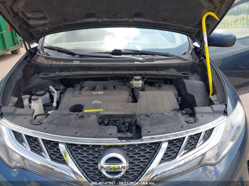2012 Nissan Murano S/Sl/Le VIN: JN8AZ1MW8CW202234 Lot: 40147957
