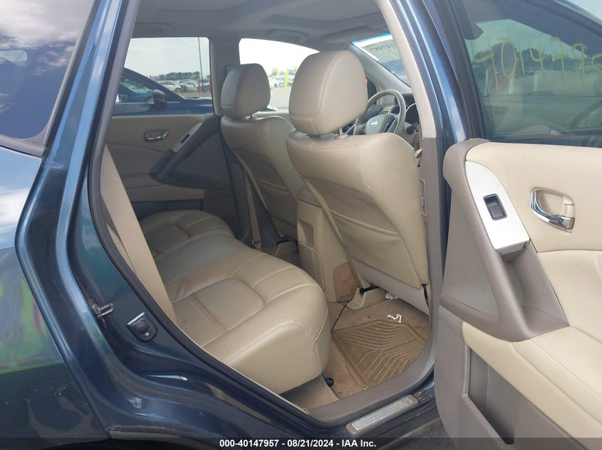 2012 Nissan Murano S/Sl/Le VIN: JN8AZ1MW8CW202234 Lot: 40147957