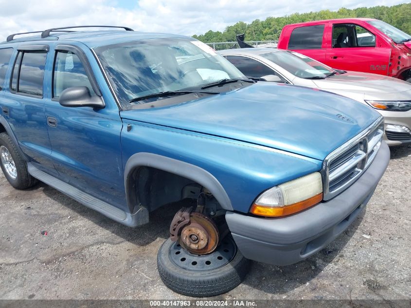 2003 Dodge Durango Sport VIN: 1D4HR38N33F613325 Lot: 40147963