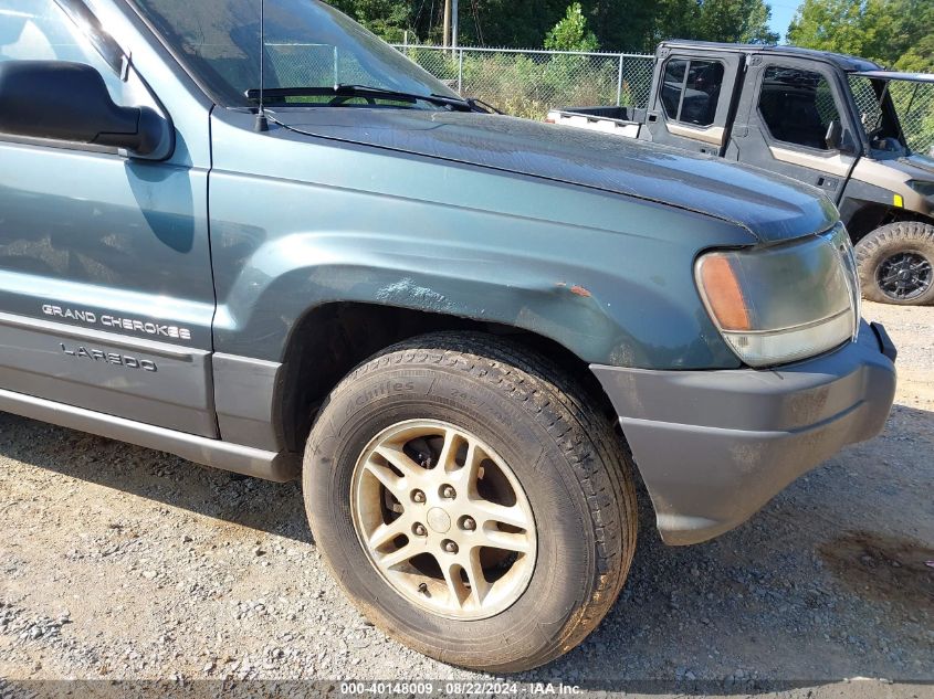 2002 Jeep Grand Cherokee Laredo VIN: 1J4GW48S72C221939 Lot: 40148009