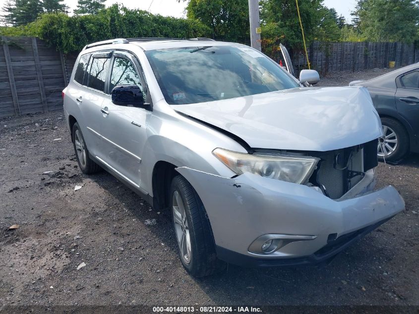 2012 Toyota Highlander Limited VIN: 5TDDK3EH3CS100915 Lot: 40148013