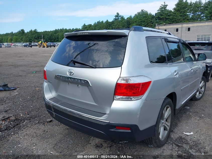 2012 Toyota Highlander Limited VIN: 5TDDK3EH3CS100915 Lot: 40148013