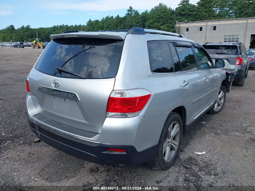 2012 Toyota Highlander Limited VIN: 5TDDK3EH3CS100915 Lot: 40148013