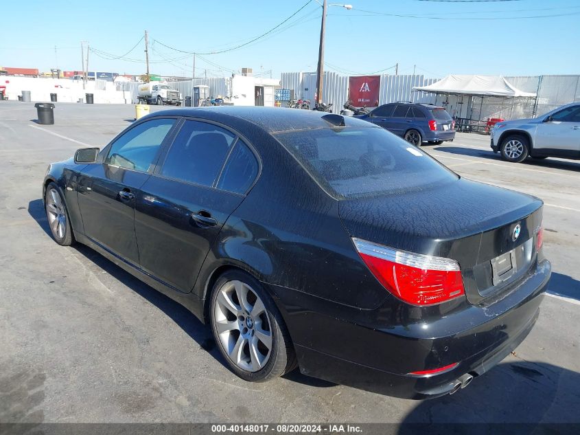 2010 BMW 535I VIN: WBANW1C52AC166390 Lot: 40148017