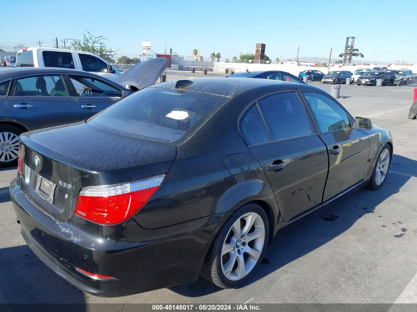 2010 BMW 535I VIN: WBANW1C52AC166390 Lot: 40148017