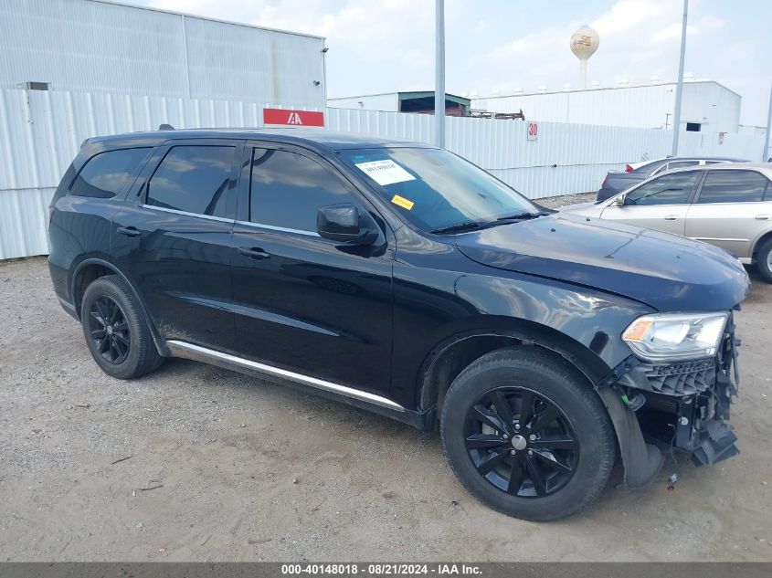 2018 Dodge Durango Sxt Rwd VIN: 1C4RDHAG7JC385174 Lot: 40148018