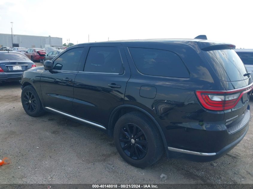 2018 Dodge Durango Sxt Rwd VIN: 1C4RDHAG7JC385174 Lot: 40148018