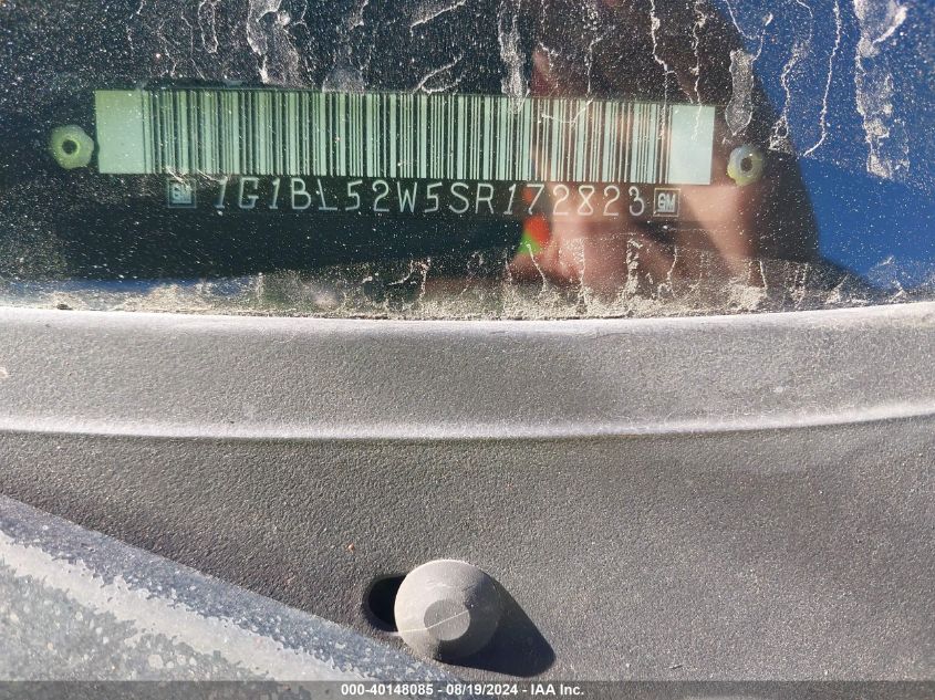 1995 Chevrolet Caprice Classic VIN: 1G1BL52W5SR172823 Lot: 40148085