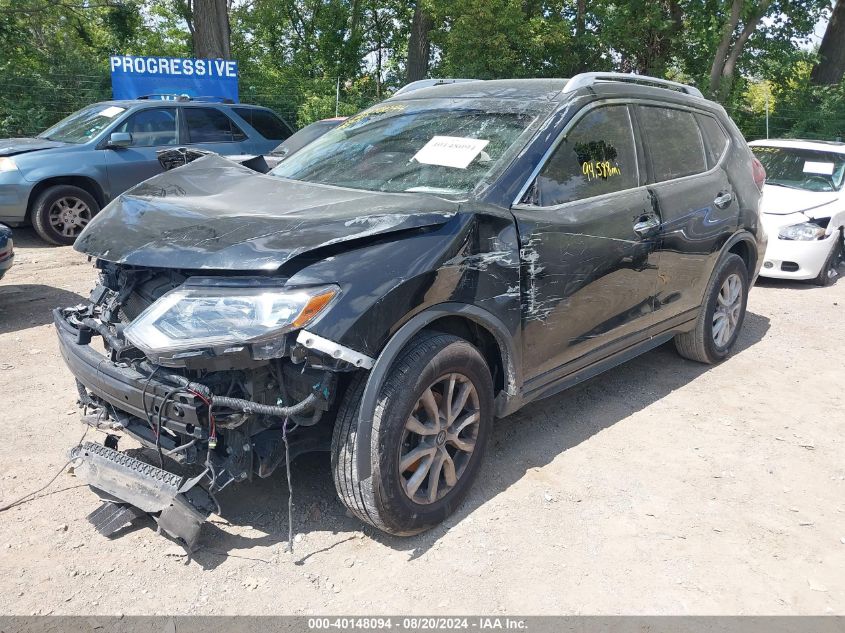 2019 Nissan Rogue Sv VIN: KNMAT2MV4KP527790 Lot: 40148094