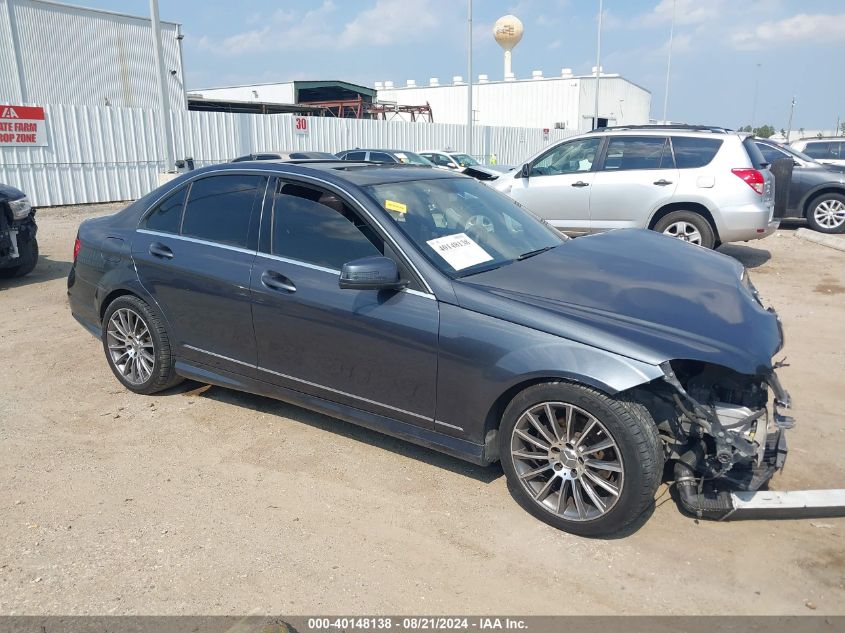 2013 Mercedes-Benz C 250 Luxury/Sport VIN: WDDGF4HB0DA753981 Lot: 40148138