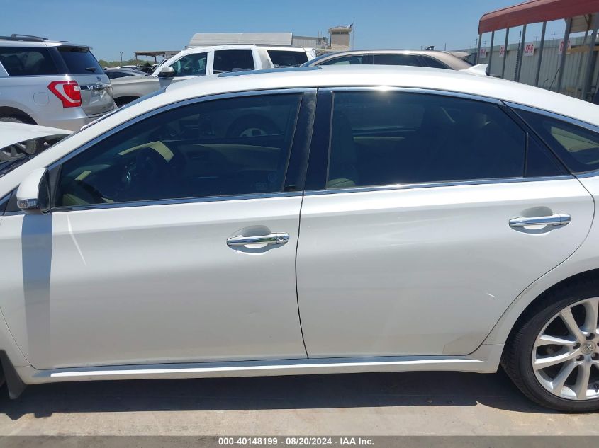 2013 Toyota Avalon Premium/Touring/Limited VIN: 4T1BK1EBXDU054192 Lot: 40148199