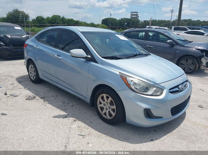 2013 Hyundai Accent Gls VIN: KMHCT4AE3DU302138 Lot: 40148245