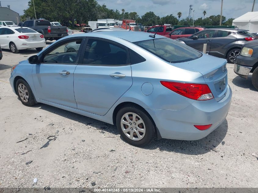 2013 Hyundai Accent Gls VIN: KMHCT4AE3DU302138 Lot: 40148245