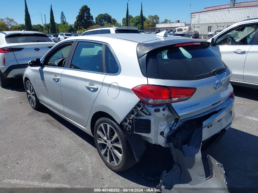 2018 Hyundai Elantra Gt VIN: KMHH35LE3JU055109 Lot: 40148252