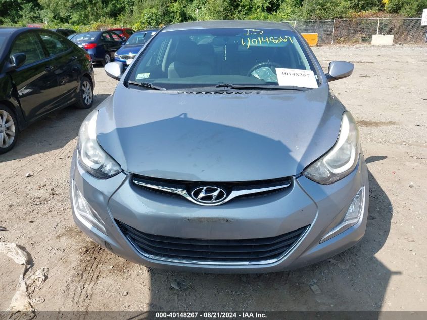 2015 Hyundai Elantra Se/Sport/Limited VIN: KMHDH4AE3FU357679 Lot: 40148267