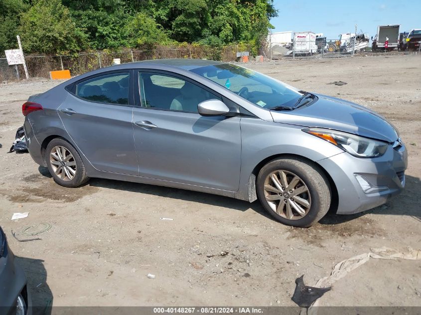 2015 Hyundai Elantra Se/Sport/Limited VIN: KMHDH4AE3FU357679 Lot: 40148267