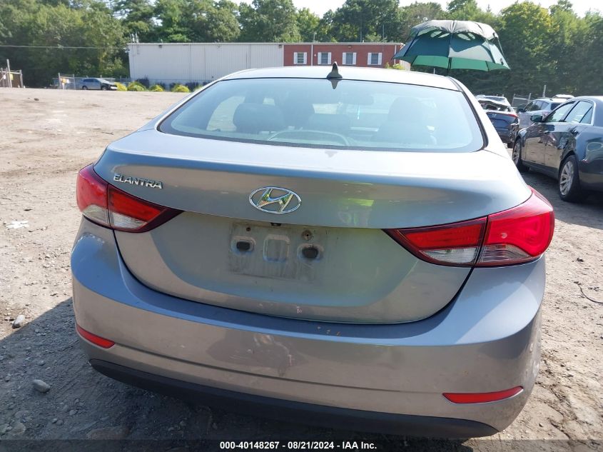 2015 Hyundai Elantra Se/Sport/Limited VIN: KMHDH4AE3FU357679 Lot: 40148267