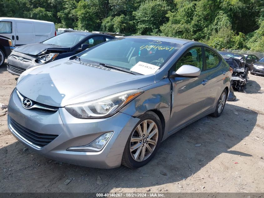 2015 Hyundai Elantra Se/Sport/Limited VIN: KMHDH4AE3FU357679 Lot: 40148267