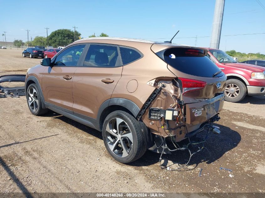 2016 Hyundai Tucson Sport VIN: KM8J33A29GU188061 Lot: 40148268