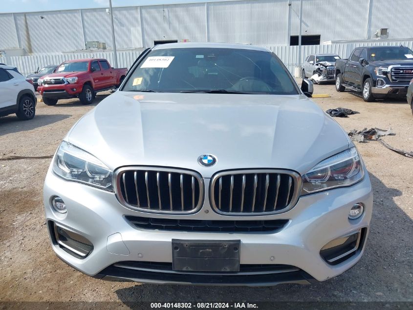 2017 BMW X6 xDrive35I VIN: 5UXKU2C36H0X48101 Lot: 40148302