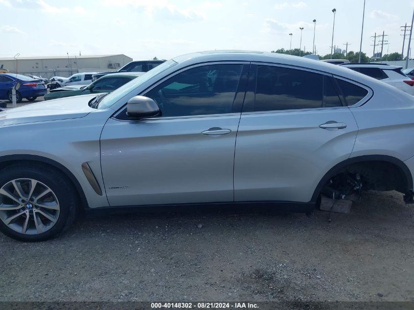 2017 BMW X6 xDrive35I VIN: 5UXKU2C36H0X48101 Lot: 40148302