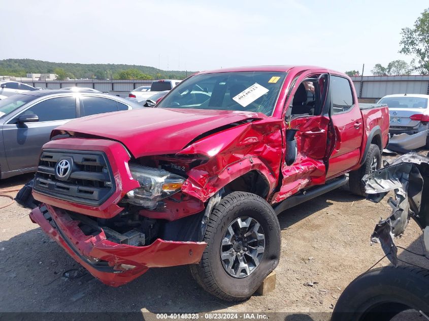 2017 Toyota Tacoma Trd Off Road VIN: 5TFCZ5AN1HX091759 Lot: 40148323