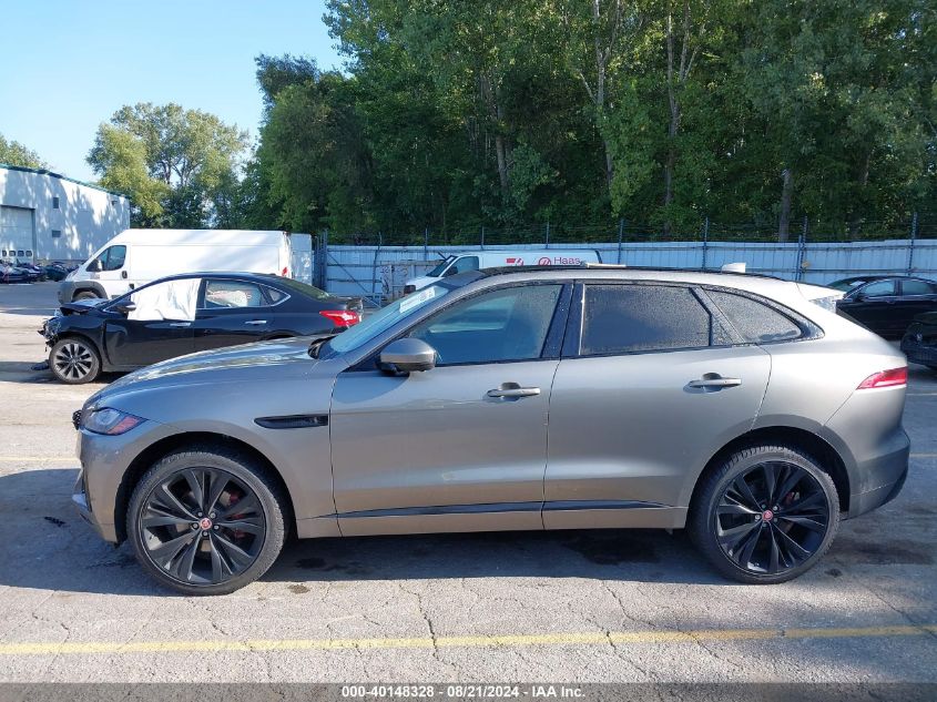 2019 Jaguar F-Pace S VIN: SADCM2FV0KA394567 Lot: 40148328