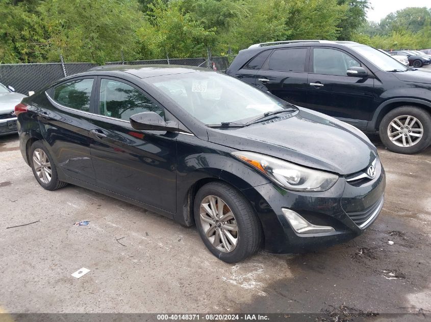 2015 Hyundai Elantra Se VIN: KMHDH4AE1FU259167 Lot: 40148371