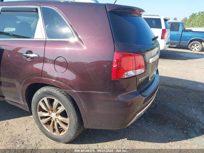 2012 Kia Sorento Sx V6 VIN: 5XYKWDA28CG197108 Lot: 40148375