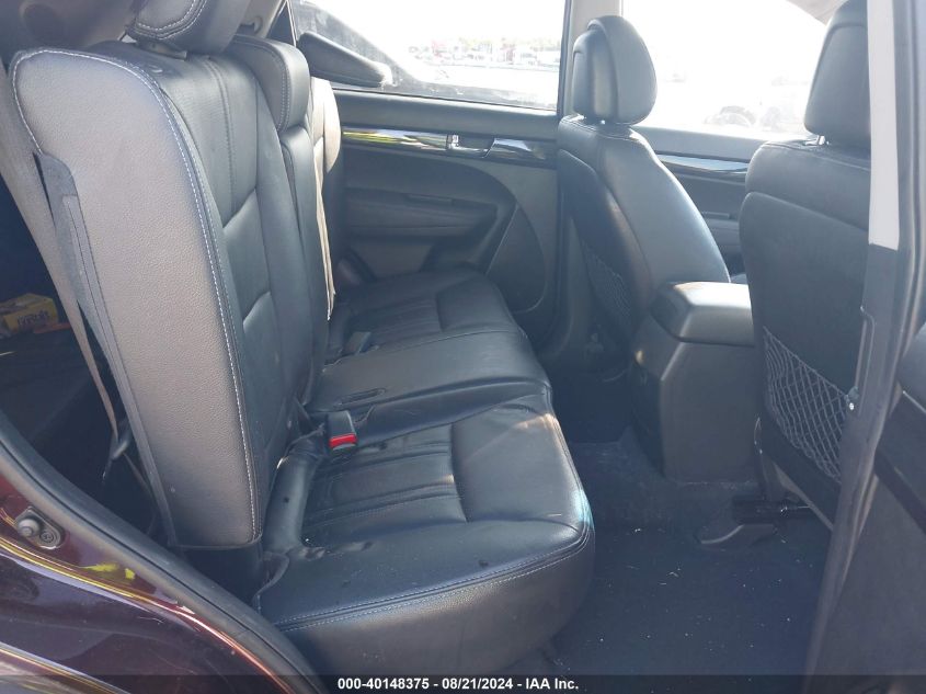 2012 Kia Sorento Sx V6 VIN: 5XYKWDA28CG197108 Lot: 40148375