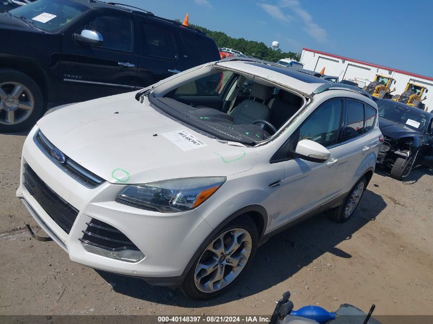 2014 Ford Escape Titanium VIN: 1FMCU0JX2EUB38762 Lot: 40148397