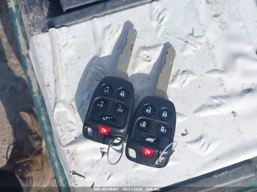 2012 Honda Odyssey Touring/Touring Elite VIN: 5FNRL5H9XCB036346 Lot: 40148401