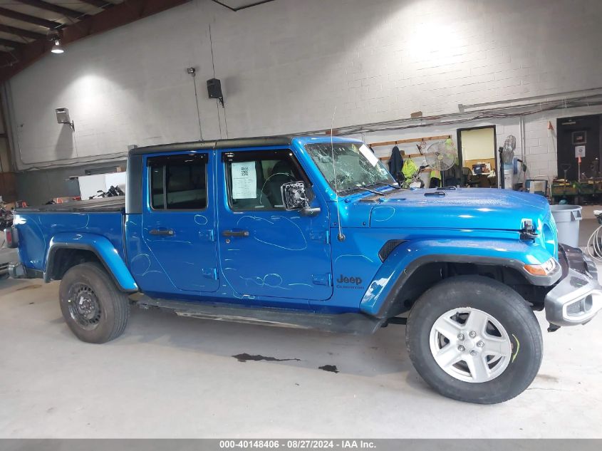 2021 Jeep Gladiator Sport S 4X4 VIN: 1C6HJTAG4ML525832 Lot: 40148406