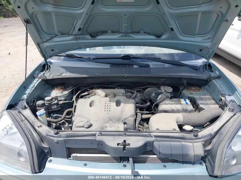 2008 Hyundai Tucson Limited V6/Se VIN: KM8JN12DX8U826480 Lot: 40148412